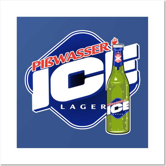 Pisswasser Ice Beer Wall Art by MBK